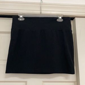 Express cotton mini skirt